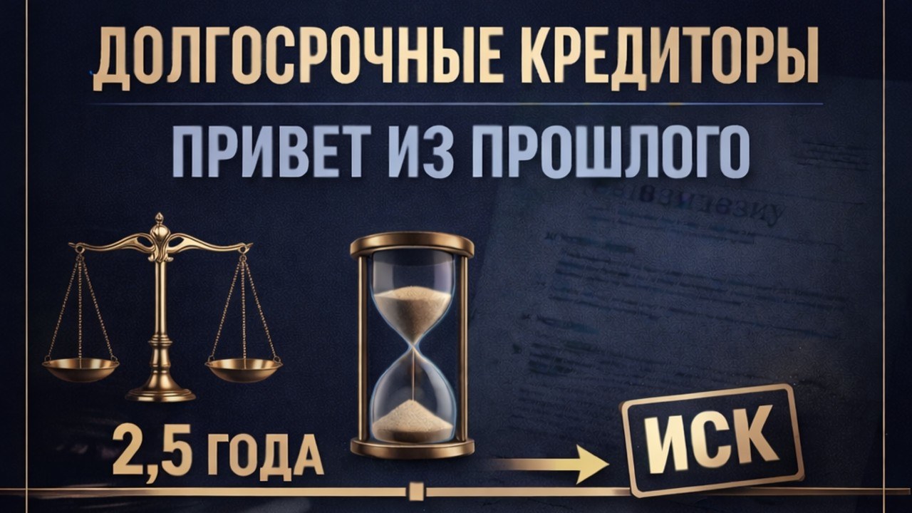 Долгосрочные кредиторы. Или привет из прошлого.