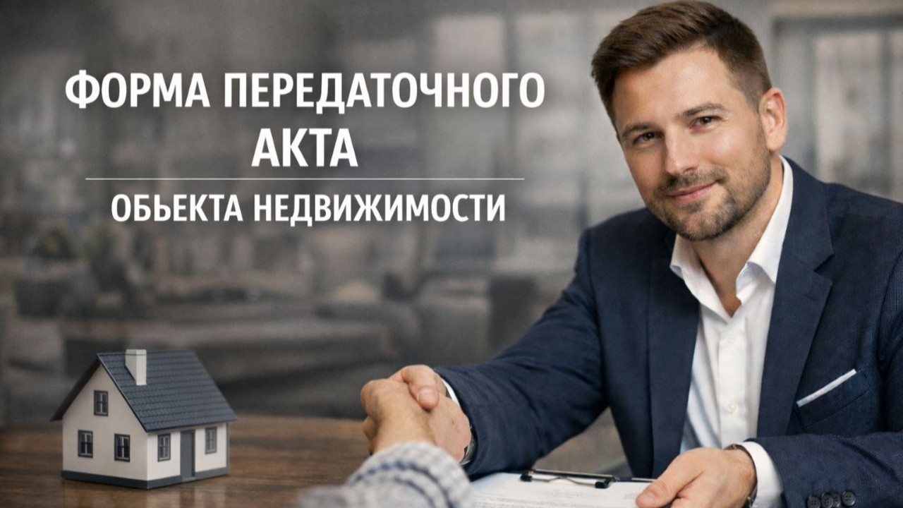 Форма передаточного акта объекта недвижимости